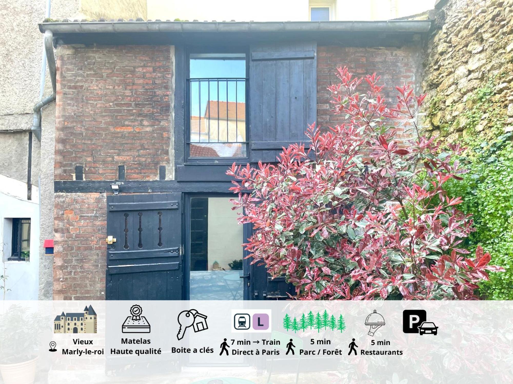 Maisonette Duplex - Tout Equipe - Matelas Haute Qualite Marly-le-Roi Exterior photo